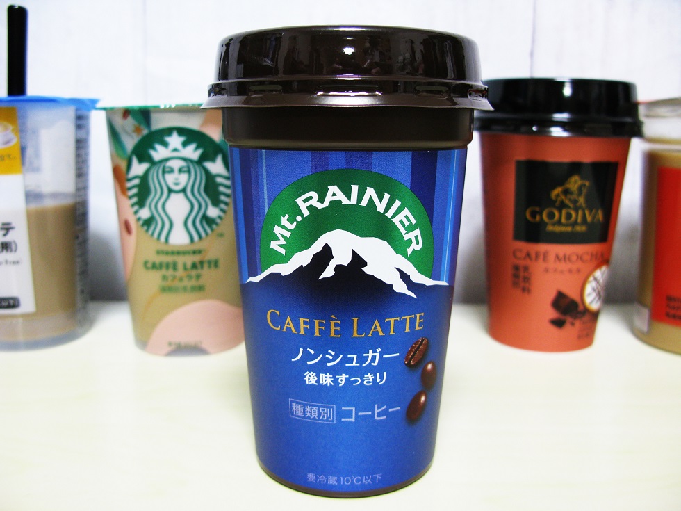 マウントレーニア カフェラッテ ノンシュガー 240ml